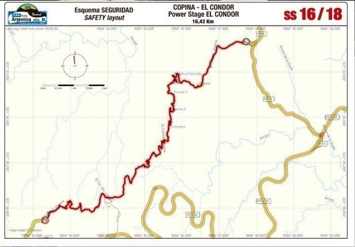 mapa Copina – El Cóndor 