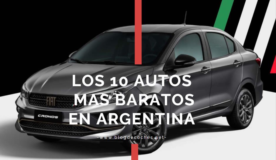 Babosa de mar Murmullo dulce 🥇 Los 10 autos más baratos en Argentina 2023 - Blog de Coches